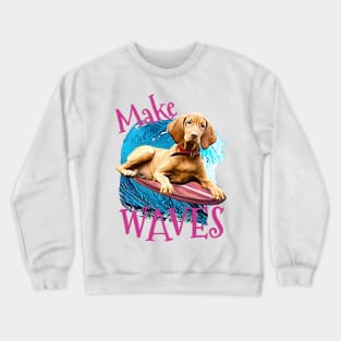 WAVES Vizsla Crewneck Sweatshirt